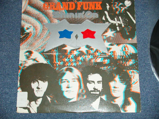 画像: GFR GRAND FUNK RAILROAD - SHININ' ON ( Ex/MNT- ) / 1974 US AMERICA ORIGINAL "RECORD CLUB Release" 1st Press "With 3-D Cover" "With INSERTS" Used LP