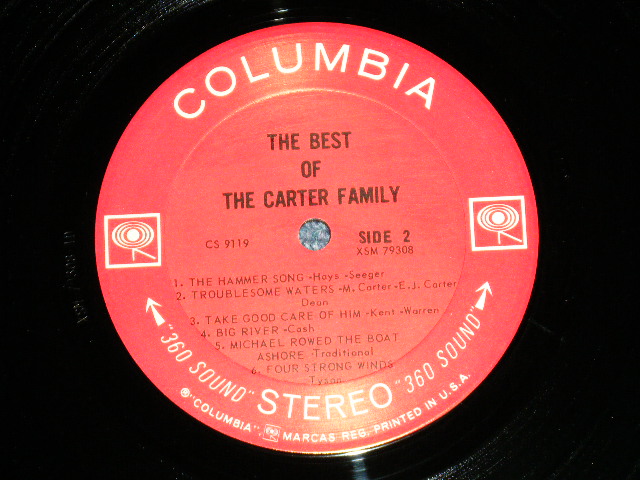 画像: The CARTER FAMILY - COUNTRY FAVORITES (MINT-/MINT-) / Mayby 1968 Ｖersion US AMERICA  ORIGINAL MONO Used LP 