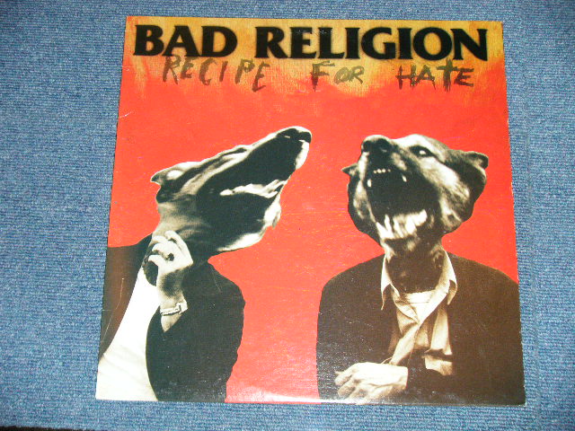 画像: BAD RELIGION -  RECIDE FOR HATE ( Ex++/MINT-)  / 1993 US ORIGINAL Used LP 