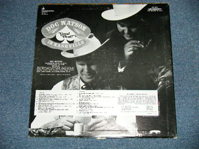 画像: DOC WATSON - GOOD DEAL! IN NASHVILLE  ( Ex++/MINT-  EDSP ) / 1968 US AMERICA  ORIGINAL Used LP 