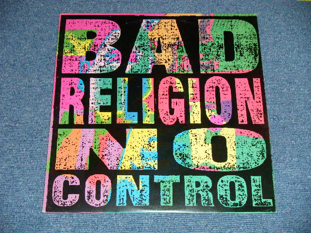 画像: BAD RELIGION -  NO CONTROL  ( Ex+++/MINT-)  / 1989  US ORIGINAL Used LP 