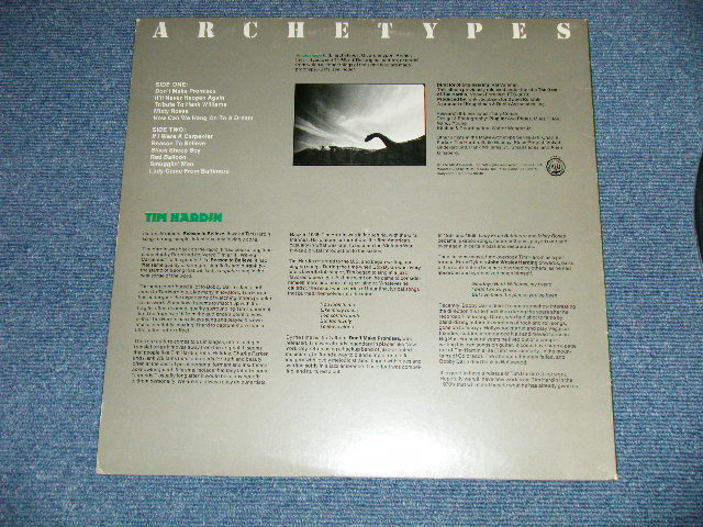 画像: TIM HARDIN - ARCHETYPES ( Ex+++/MINT-) / 1974 US AMERICA ORIGINAL Used LP 