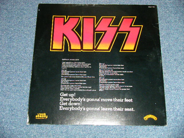 画像:  KISS - DESTROYER ( VG+++/Ex+ : WOFC)  / 1978 Version US AMERICA  "2nd PRESS Label"  Used  LP 