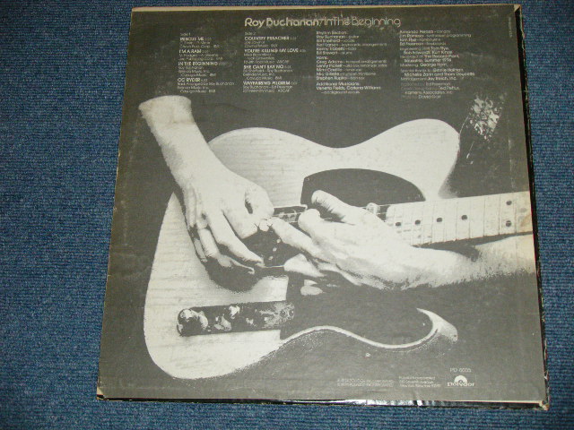 画像: ROY BUCHANAN -  IN THE BEGINNING ( VG++/Ex++ Looks:Ex+)   / 1974 US AMERICA ORIGINAL Used LP