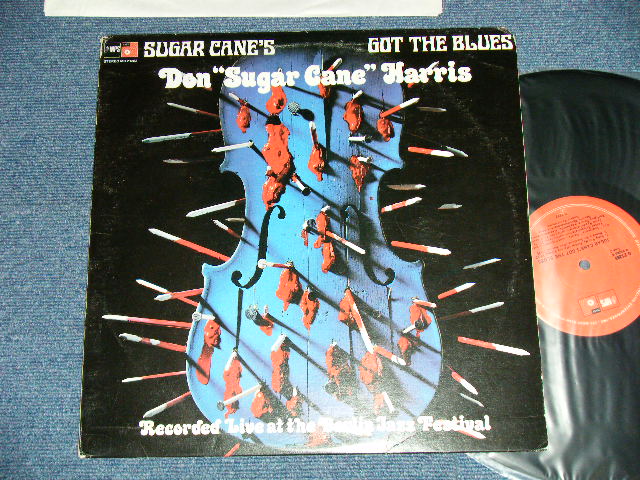 画像1: DON SUGAR CANE HARRIS - SUGAR CANE'S GOT THE BLUES ( Ex/Ex++: Cutout )  /1973 US AMERICA ORIGINAL Used LP 