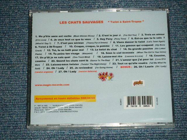 画像: LES CHATS SAUVAGES - TWIST A SAINT-TROPEZ ( SEALED )   / 2013 FRENCH FRANCE ORIGINAL "Brand new SEALED" CD