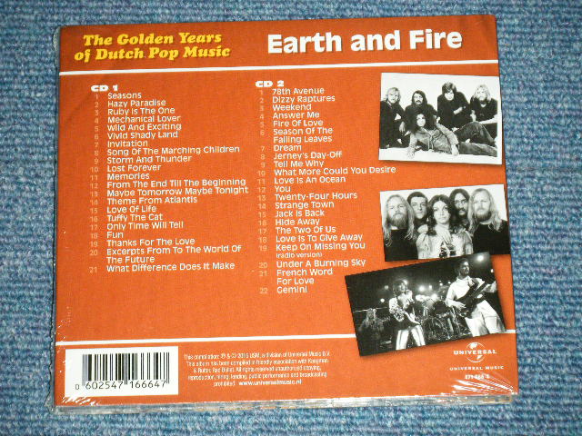 画像: EARTH and FIRE  (60's DUTCH ROCK) - THE GOLDEN YEARS OF DUTCH POP MUSIC : A & B SIDES AND MORE  ( SEALED )   / 2015  NETHERLANDS  ORIGINAL "Brand new SEALED" 2-CD's 