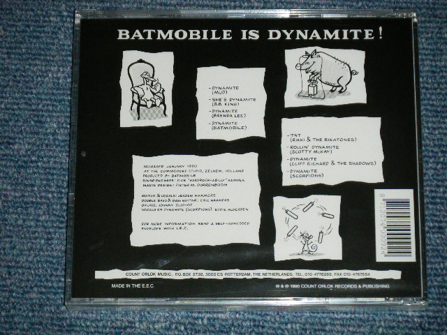 画像: BATMOBILE - BATMOBILE IS DYNAMITE /  EU 2nd Press Limited Re-Press "Brand New SEALED"  CD 