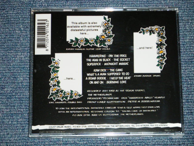 画像: BATMOBILE - HARD HAMMER HITS (NEW) /  NETHERLANDS  2nd Press Limited Re-Press "Brand New"  CD 