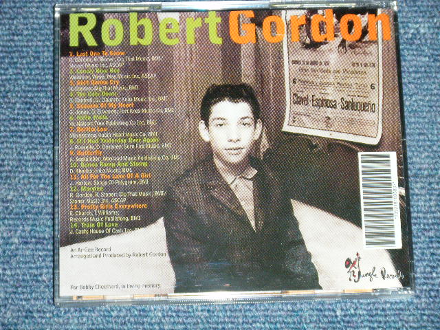 画像: ROBERT GORDON -  ROBERT GORDON ( NEW ) / 1997 FINLAND ORIGINAL "BRAND NEW "CD  