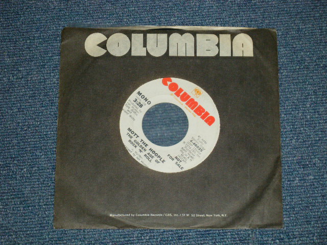 画像1: MOTT THE HOOPLE  - The GOLDEN AGE OF ROCK 'N' ROLL   : MONO / STEREO ( MINT-/MINT- ) / 1974 US AMERICA  ORIGINAL "WHITE Label PROMO" "PROMO ONLY SAME FLIP" Used 7" Single 