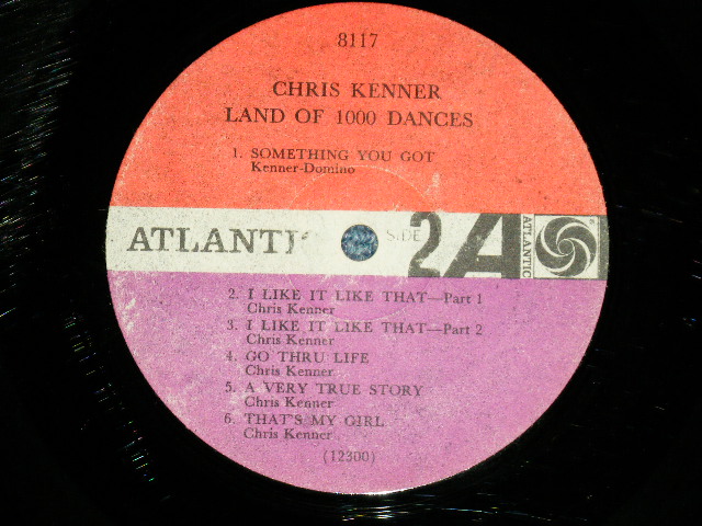 画像: CHRIS KENNER - LAND OF 1000 DANCES ( VG/VG+++,Ex ) / 1965 US AMERICA ORIGINAL "RED & PLUM  Label" MONO Used LP 
