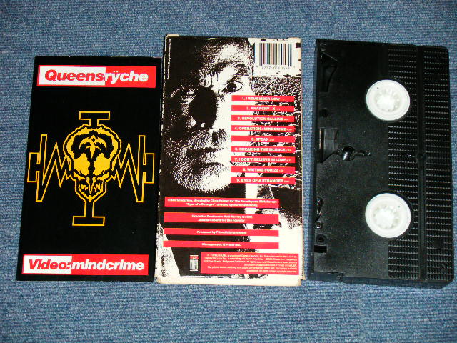 画像: QUEENSRYCHE - VIDEO:MINDCRIME (Ex/MINT )  / 1989 US AMERICA ORIGINAL VIDEO 