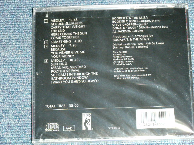 画像:   BOOKER T.& THE MG'S - McLEMORE AVENUE  (SEALED) / 1991 US AMERICA ORIGINAL "BRAND NEW SEALED" CD