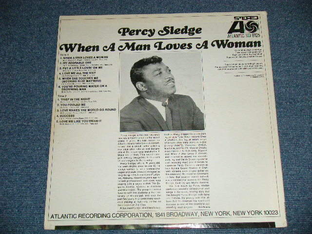 画像: PERCY SLEDGE - WHEN A MAN LOVES A WOMAN ( Ex+++/Ex++ Looks:Ex) / 1966 US AMERICA ORIGINAL 1st Press "PLUM/PURPLE & BROWN With BLACK FUN on RIGHT SIDE" Label  STEREO Used LP 