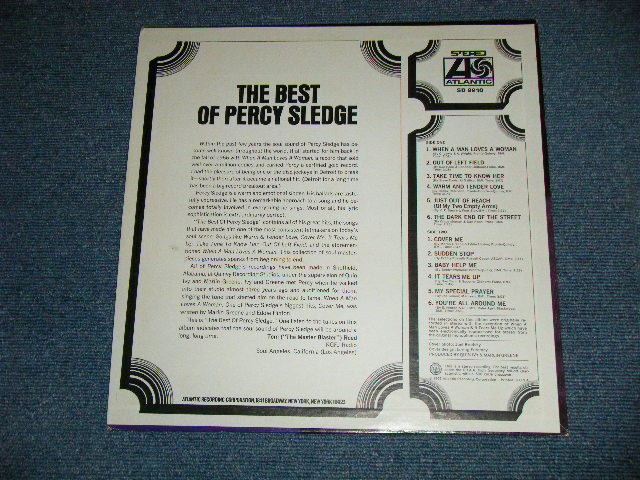 画像: PERCY SLEDGE - THE BEST OF PERCY SLEDGE ( Ex++/MINT-) / 1974~5 Version  US AMERICA 3rd Press Small "75 ROCKFELLER" Label  Used LP 
