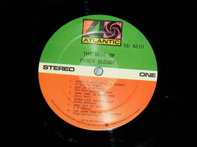 画像: PERCY SLEDGE - THE BEST OF PERCY SLEDGE ( Ex++/MINT- : EDSP ) / 1974~5 Version  US AMERICA 3rd Press Small "75 ROCKFELLER" Label  Used LP 