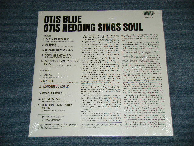 画像: OTIS REDDING -  OTIS BLUE : OTIS REDDING  SINGS SOUL (SEALED) /  GERMAN  REISSUE " "BRAND NEW SEALED"   LP 