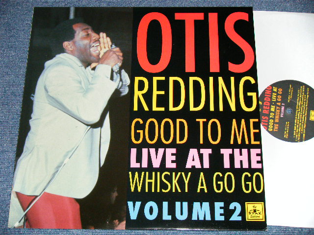 画像1: OTIS REDDING -  GOOD TO ME ; LIVE AT THE WHISKY A GO GO VOLUME 2 ( NEW ) / 1992 UK ENGLAND ORIGINAL "BRAND NEW"   LP 
