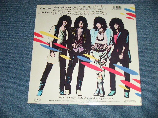 画像:  KISS - ASYLUM ( Ex++/MINT- Cut Out ) / 1985 US AMERICA ORIGINAL Used   LP 