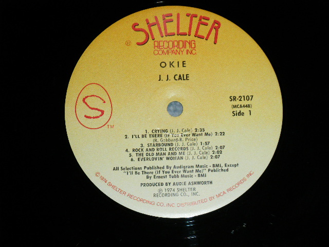 画像: J.J. CALE  J.J.CALE  - OKIE OKIE ( Matrix #    A) MCA-448-W2    B) MCA-449-W2 )(  Ex++/Ex+++ BB )  / 1974 US AMERICA ORIGINAL "TEXTURED Cover"  Used LP