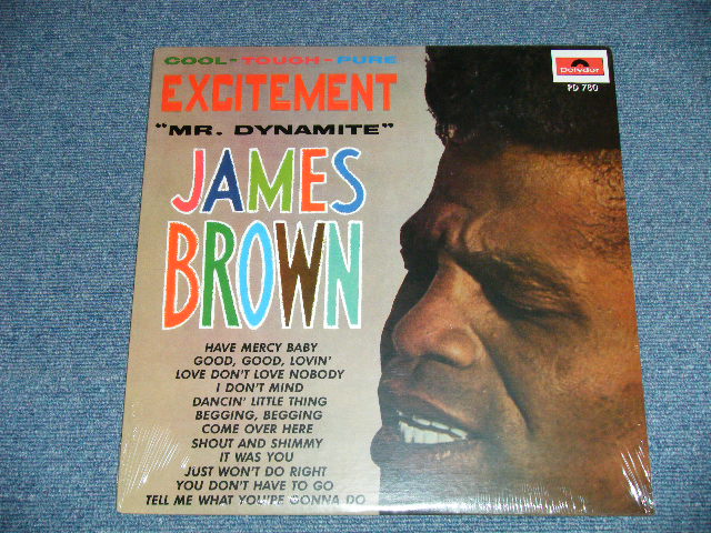 画像1: JAMES BROWN -  EXCITMENT ( SEALED ) / US AMERICA REISSUE "BRAND NEW SEALED" LP