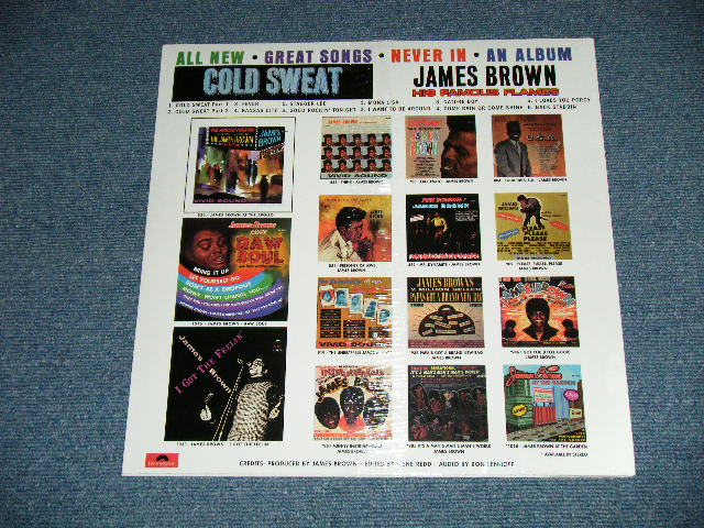 画像: JAMES BROWN -  COLD SWEAT  ( SEALED ) / US AMERICA REISSUE "BRAND NEW SEALED" LP