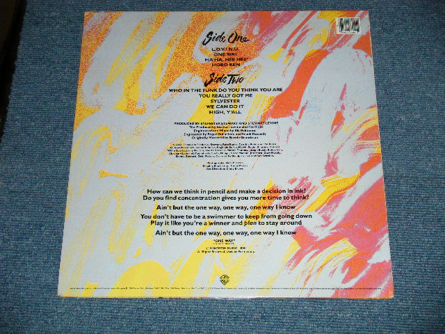 画像: SLY & THE FAMILY STONE - AIN'T BUT THE ONE WAY ( Ex++/MINT-)  / 1982  US AMERICA ORIGINALUsed  LP