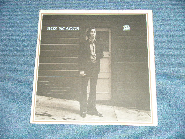 画像: BOZ SCAGGS - BOZ SCAGGS with DUANE ALLMAN ( Matrix #  A) ST-A-784021-A △23124 (3) (PR)  /  B) ST-A-784022-A △23124-x (3) (PR)  ) ( Ex/Ex++)  / 1977 Version US AMERICA REISSUE "RED & GREEN Label" 1st Version Small "75 ROCKFELLER Label"  "GATEFOLD Cover"  "UN-GLOSSY  COVER"  Used LP