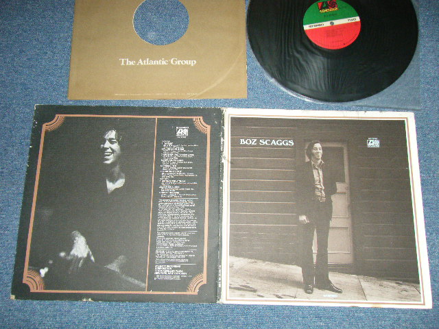 画像1: BOZ SCAGGS - BOZ SCAGGS with DUANE ALLMAN ( Matrix #  A) ST-A-784021-A △23124 (3) (PR)  /  B) ST-A-784022-A △23124-x (3) (PR)  ) ( Ex/Ex++)  / 1977 Version US AMERICA REISSUE "RED & GREEN Label" 1st Version Small "75 ROCKFELLER Label"  "GATEFOLD Cover"  "UN-GLOSSY  COVER"  Used LP