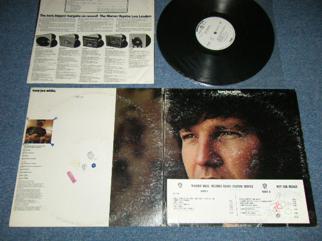 画像1: TONY JOE WHITE - TONY JOE WHITE ( Matrix # WS-1900-A 39822-1A / WS-1900-B 39823-1A ) ( VG++/Ex+++ ) / 1971  US AMERICA ORIGINAL "WHITE LABEL PROMO" Used LP