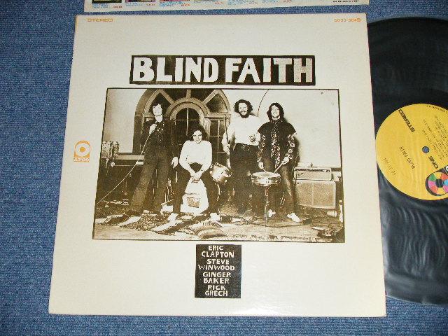 画像1: BLIND FAITH - BLIND FAITH  "Group Cover"  (Matrix #  A) ST-C-691661-B  /B) ST-C-691662-B)  ( Ex+++/MINT-)   / 1969 US AMERICA ORIGINAL "YELLOW Label"  "1841 BROADWAY Label"  Used LP 