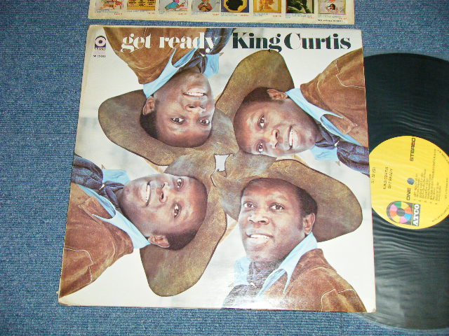 画像1: KING CURTIS -  GET READY( Matrix #  A) ST-C-701949-AA MO  LW AT △14914 GB  B) ST-C-701950-AA  AT LW   △14914-x GB)  ( Ex++/MINT- Looks:Ex++: EDSP )  / 1970 US AMERICA ORIGINAL 1st Press "YELLOW" Label  &  "1841 BROADWAY CREDIT AT BOTTOM"  Label USED LP 