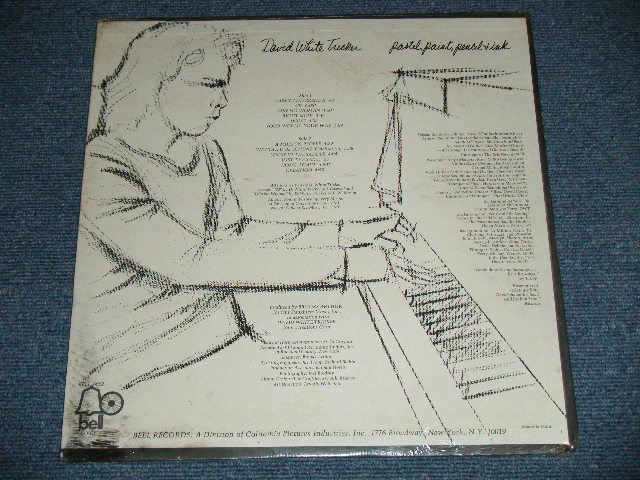 画像: DAVID WHITE TRICKER -PASTEL, PAINT, PENCIL & INK ( With DANNY & The JUNIORS on A-2 )  (SEALED ) / 1970's US AMERICA  ORIGINAL  "BRAND NEW SEALED" LP 