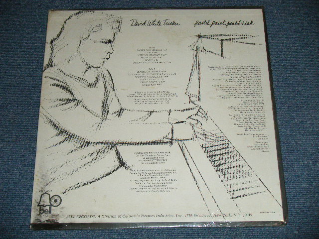 画像: DAVID WHITE TRICKER -PASTEL, PAINT, PENCIL & INK ( With DANNY & The JUNIORS on A-2 )  (SEALED ) / 1970's US AMERICA  ORIGINAL  "BRAND NEW SEALED" LP 