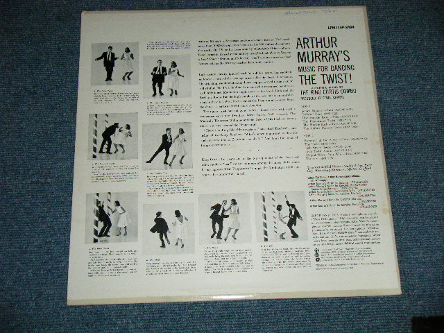 画像: KING CURTIS - THE TWIST! ARTHUR MURRAY'S MUSIC FOR DANCING (Ex+++/MINT-)   / 1962 US AMERICA ORIGINAL STEREO Used LP 