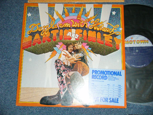 画像1: MARTIN AND FINLEY - DAZZLE 'EM WITH FOOTWORK (with CARL WILSON,BRUCE JOHNSTON) ( Ex+++/MINT- ) / 1974 US AMERICA  ORIGINAL "PROMO" Used LP 
