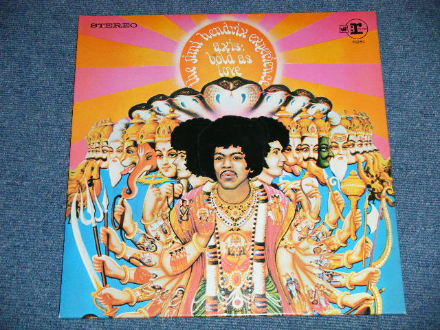 画像: The JIMI HENDRIX EXPERIENCE - AXIS:BOLD AS LOVE ( Matrix Number   A) RS-1-6281 WW2#6 1-1 / B) RS-2-6281 SR1 1-1  ) ( MINT-/MINT- ) / 1970? US AMERICA ORIGINAL 3rd Press "BROWN with Orande 'r'  Label"  Used  LP 