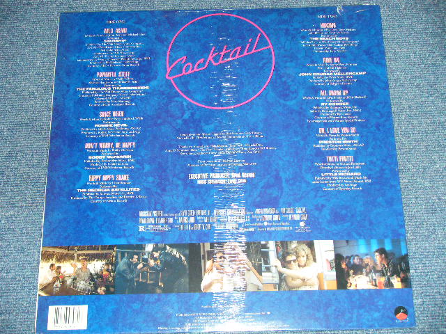 画像: OST / V.A. COCKTAIL  ( BEACH BOYS,BOBBY McFERRIN, GEORGIA SATELLITES,FABULOUS THUNDERBIRDS, STARSHIP, JOHN COUGAR MELLENCAMP, RY COODER, LITTLE RICHARD, ROBBIE NEVIL, PRESTON SMITH)    ( SEALED : Cut Out )   /  1988 US AMERICA ORIGINAL "BRAND NEW SEALED"  LP