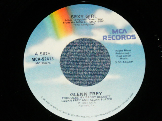 画像: GLENN FREY of EAGLES - SEXY GIRL : BETTER IN THE U.S.A.   ( Ex+++/MINT- EDSP ) / 1984 US AMERICA ORIGINAL Used 7" Single With PICTURE SLEEVE 