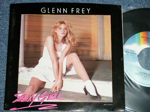 画像1: GLENN FREY of EAGLES - SEXY GIRL : BETTER IN THE U.S.A.   ( Ex+++/MINT- EDSP ) / 1984 US AMERICA ORIGINAL Used 7" Single With PICTURE SLEEVE 