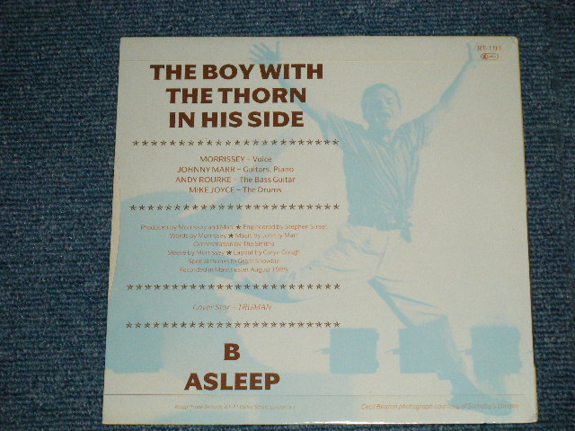 画像: THE SMITHS - THE BOY WITH THE THORN IN HIS SIDE (MINT-/MINT- ) / 1985 UK ENGLAND ORIGINAL 7"Single With PICTURE SLEEVE 