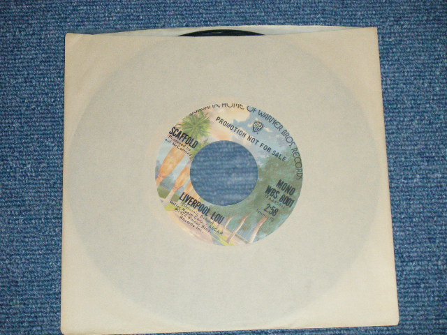 画像: SCAFFOLD - LIVERPOOL LOU : Produced by PAUL McCARTNEY (MONO - STEREO  ) ( MINT-/MINT- )  / 1971  US AMERICA ORIGINAL "PROMO ONLY SAME FLIP" Used 7" Single 