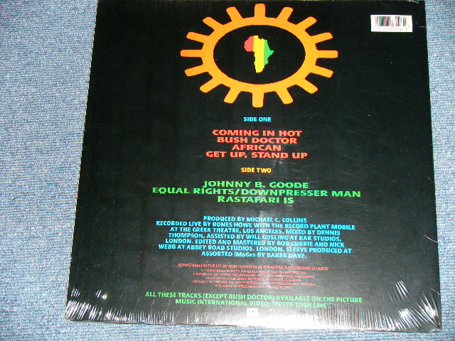画像: PETER TOSH -  CAPTURED LIVE ( SEALED)  / 1984 US AMERICA  ORIGINAL "BRAND NEW SEALED" LP