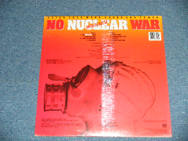 画像: PETER TOSH -  NO NUCLEAR WAR ( SEALED)  / 1987 US AMERICA  ORIGINAL "BRAND NEW SEALED" LP