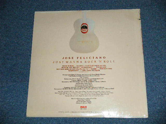 画像: JOSE FELICIANO - JUST WANNA ROCKIN' ROLL ( SEALED : Cutout ) / 1975 US ORIGINAL "Brand New Sealed "LP 