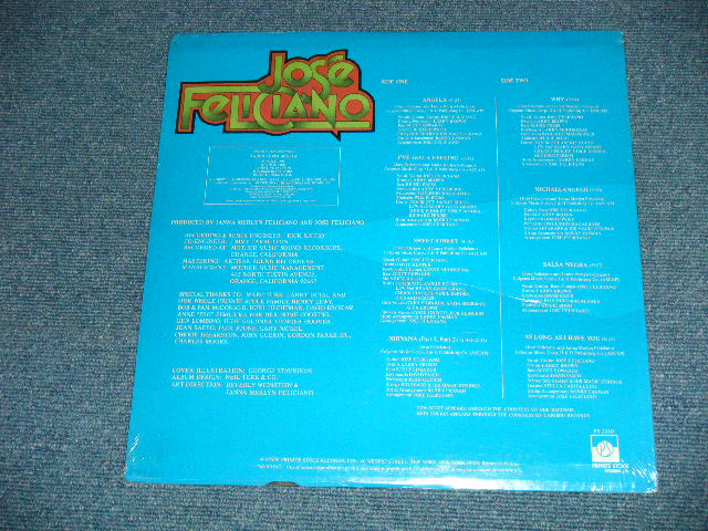 画像: JOSE FELICIANO - ANGELA( SEALED  ) / 1976 US ORIGINAL  STEREO"Brand New Sealed "LP 