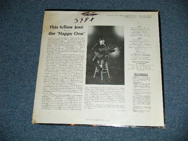 画像: JOSE FELICIANO - THE VOICE AND GUITAR( SEALED  ) / 1965 US ORIGINAL  STEREO"Brand New Sealed "LP 