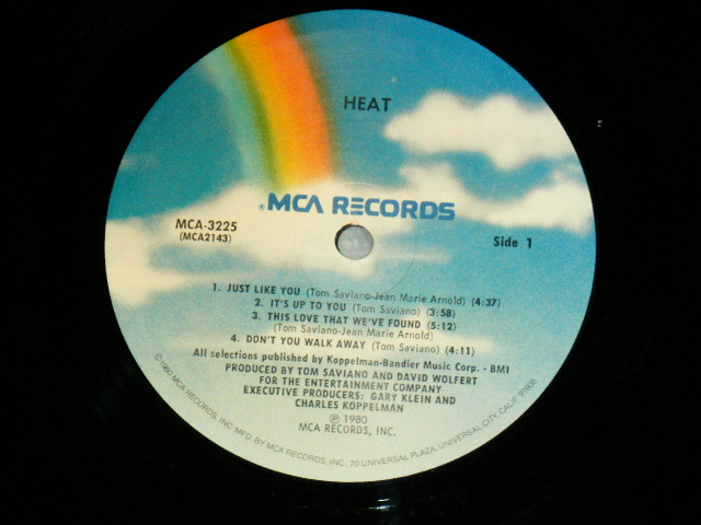画像: HEAT -  HEAT   (Ex+/Ex+++)  / 1980 US AMERICA  ORIGINAL Used LP  