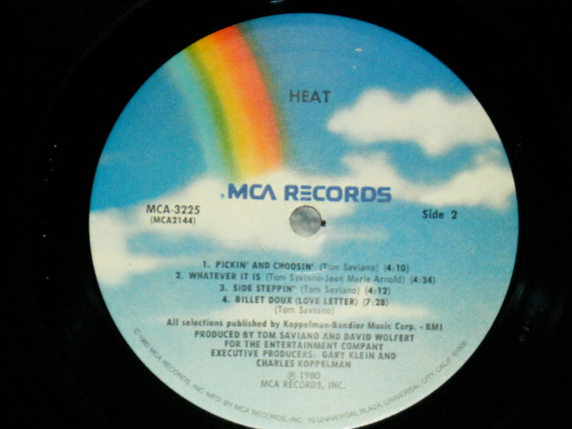 画像: HEAT -  HEAT   (Ex+/Ex+++)  / 1980 US AMERICA  ORIGINAL Used LP  